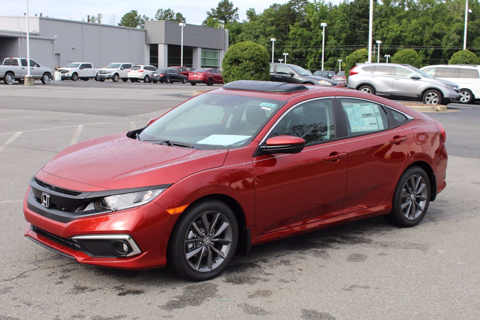 New 2020 Honda Civic Ex-l 4dr Car In Milledgeville #h20262 