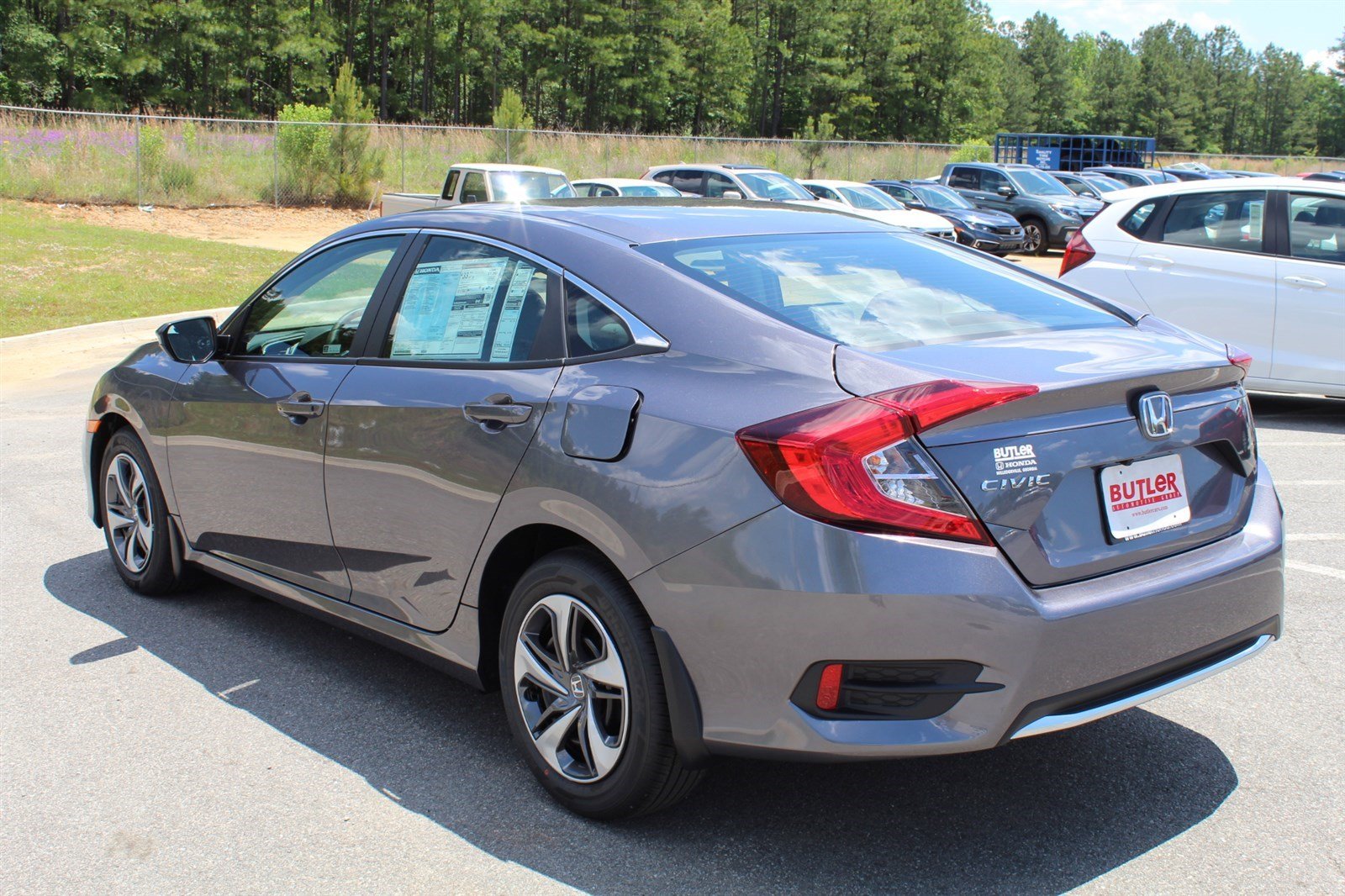 New 2019 Honda Civic LX 4dr Car in Milledgeville #H19315 | Butler Auto ...