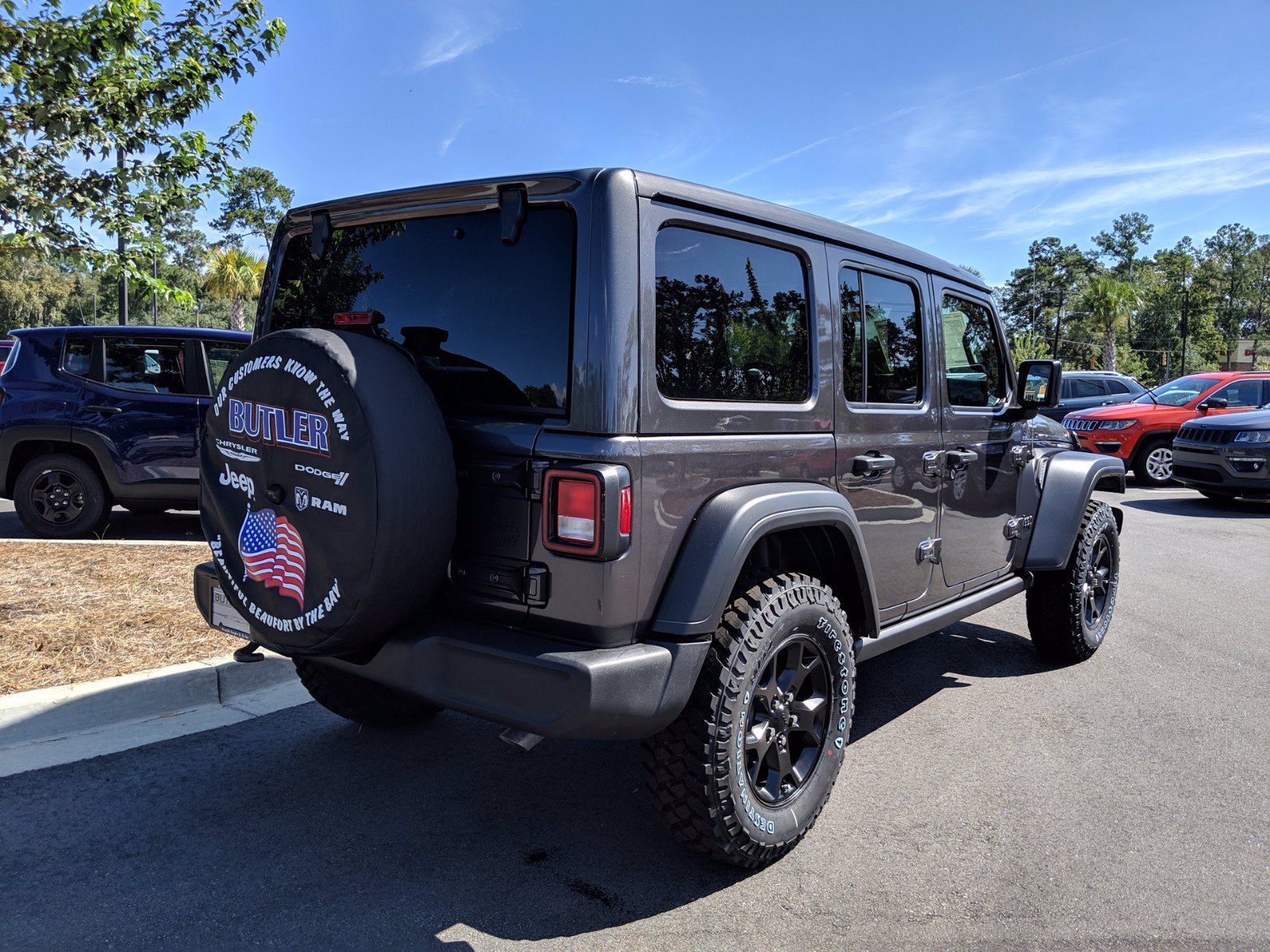 New 2020 Jeep Wrangler Unlimited Willys 4D Sport Utility in Beaufort # ...