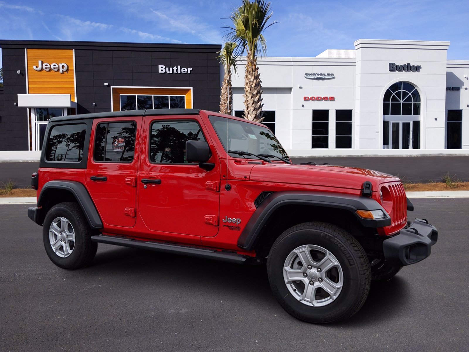 New 2020 Jeep Wrangler Unlimited Sport 4D Sport Utility in