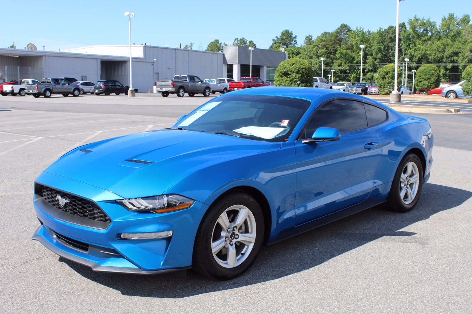 PreOwned 2019 Ford Mustang EcoBoost 2dr Car in Macon 