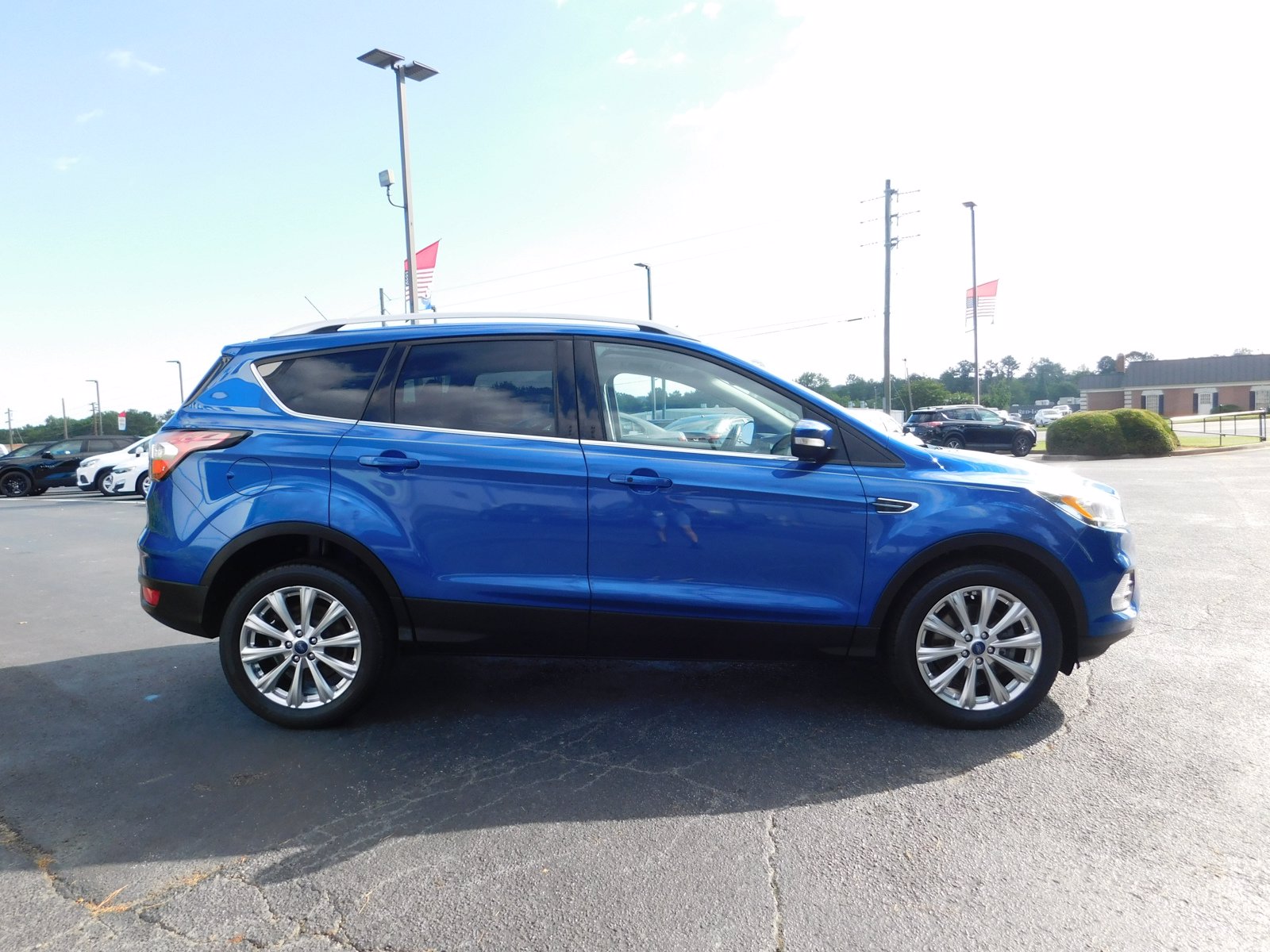 Pre-owned 2017 Ford Escape Titanium Sport Utility In Macon #300147p 