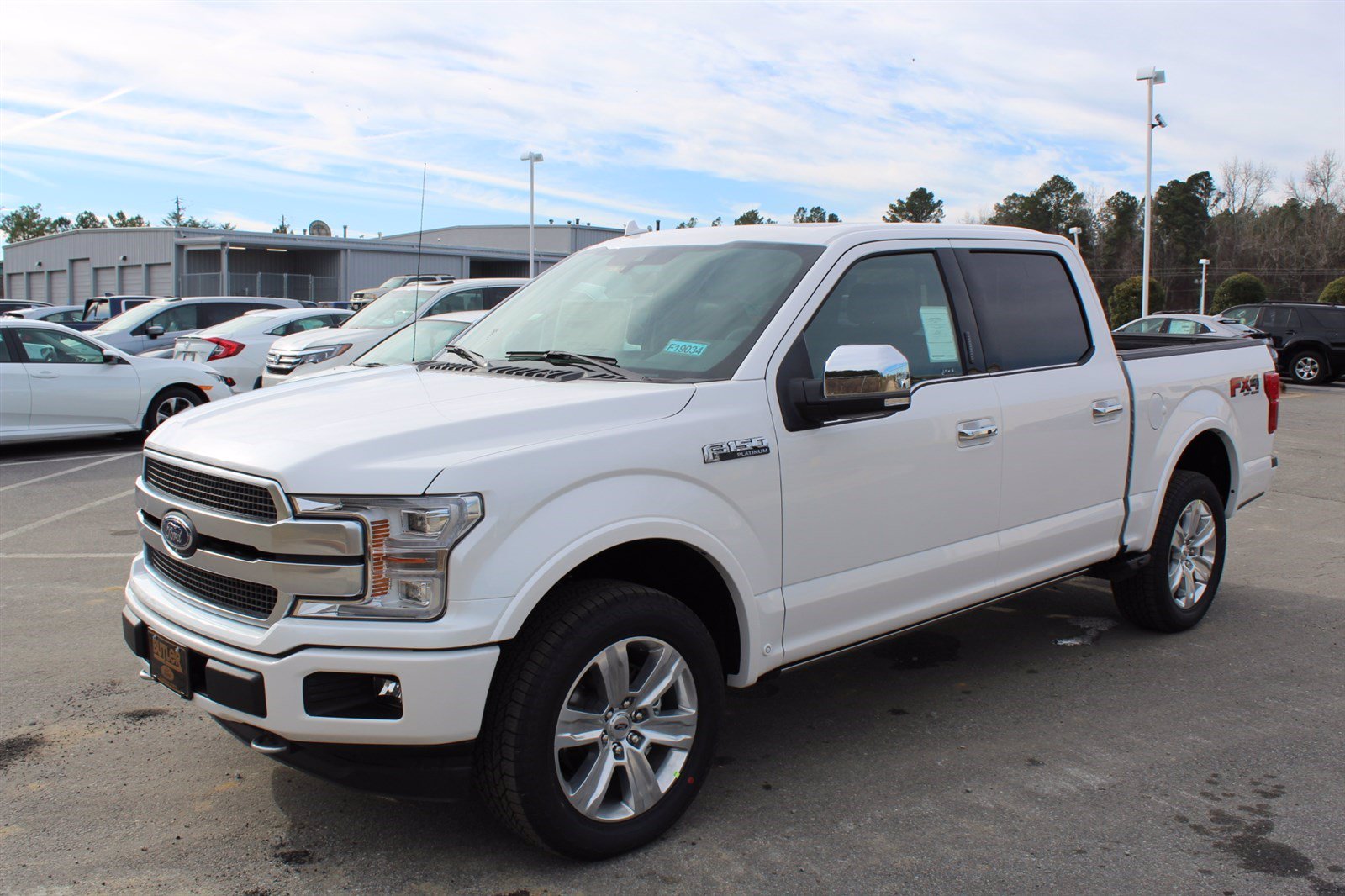 New 2019 Ford F-150 Platinum Crew Cab Pickup in Milledgeville #F19034 ...