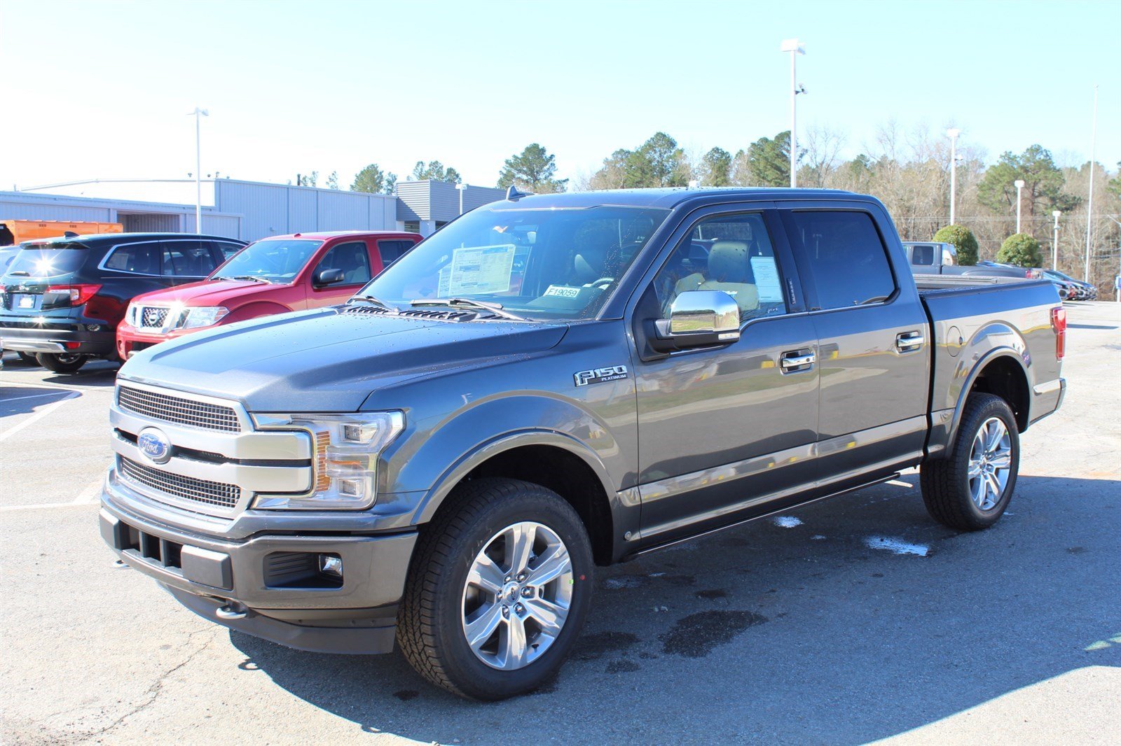 New 2019 Ford F-150 Platinum Crew Cab Pickup in Milledgeville #F19059 ...