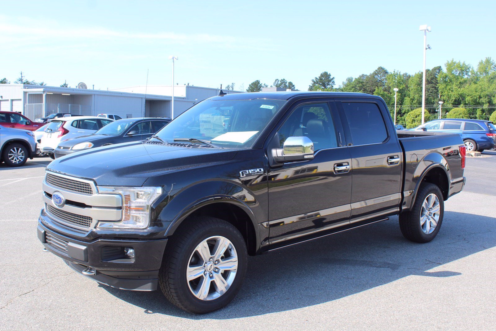 New 2019 Ford F-150 Platinum Crew Cab Pickup in Milledgeville #F19347 ...