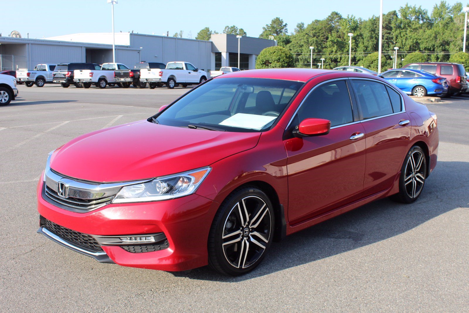 Pre Owned 2016 Honda Accord Sedan Sport 4dr Car In Milledgeville