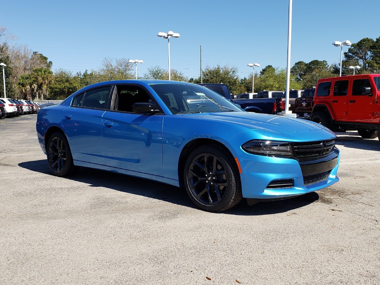 Own your dream all wheel drive muscle car 2021 dodge charger sxt blacktop w...