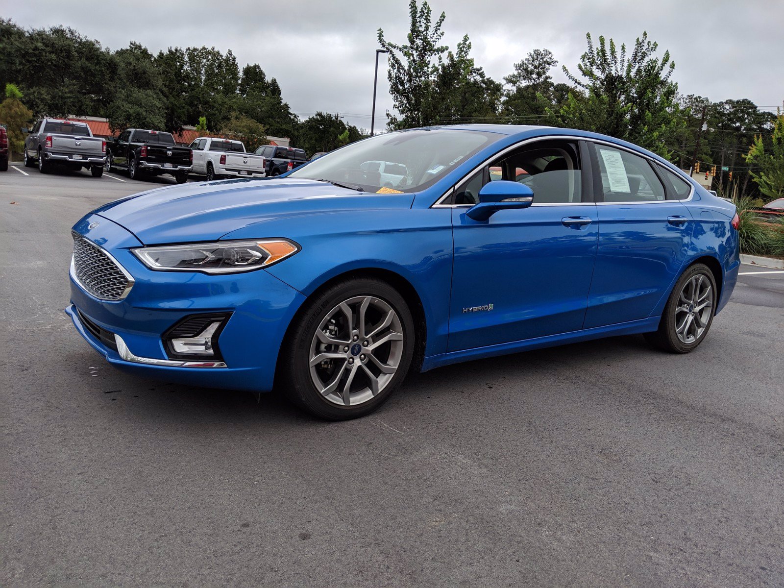 Ford fusion hybrid titanium