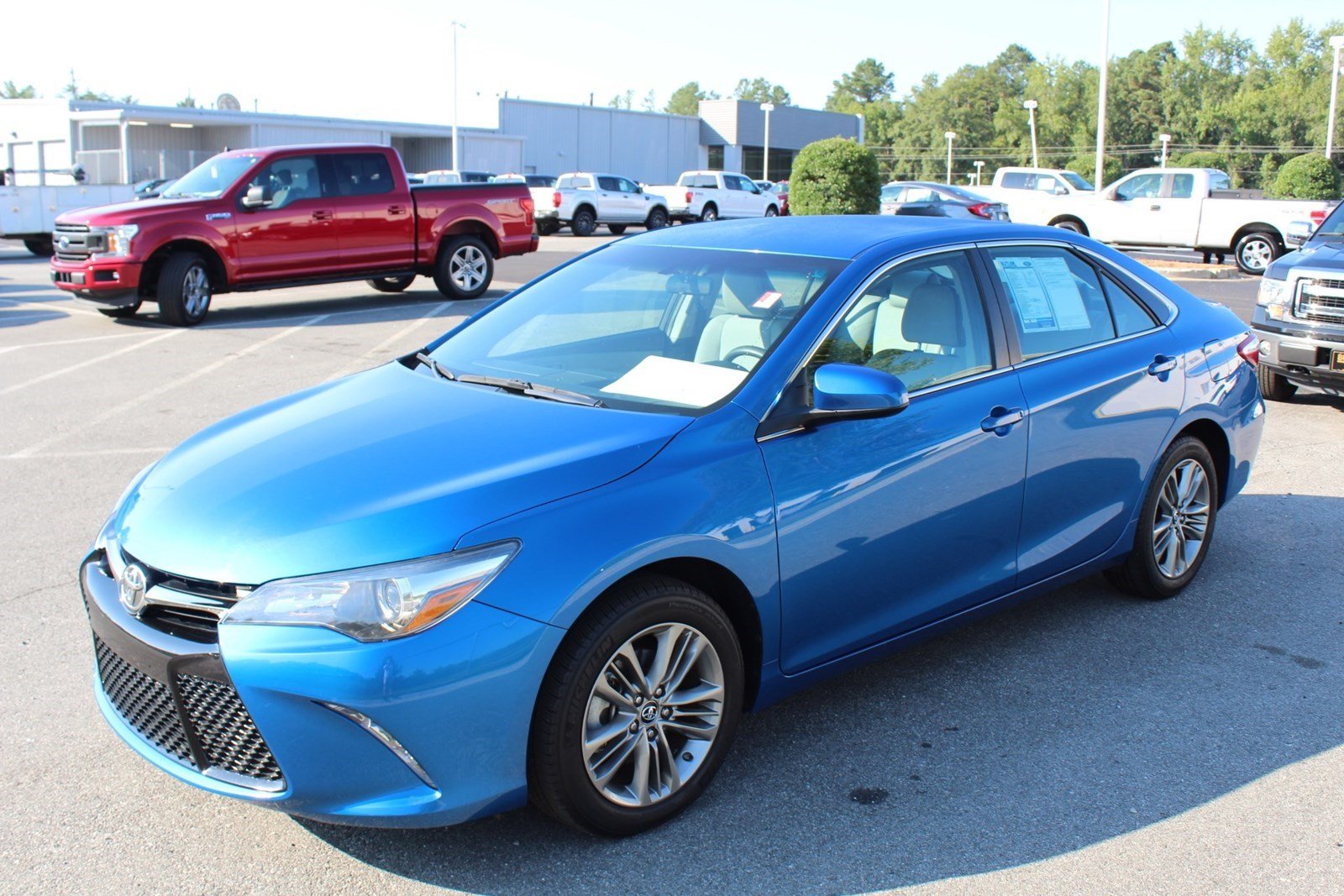 Pre-Owned 2017 Toyota Camry SE 4dr Car in Milledgeville #F19167A ...