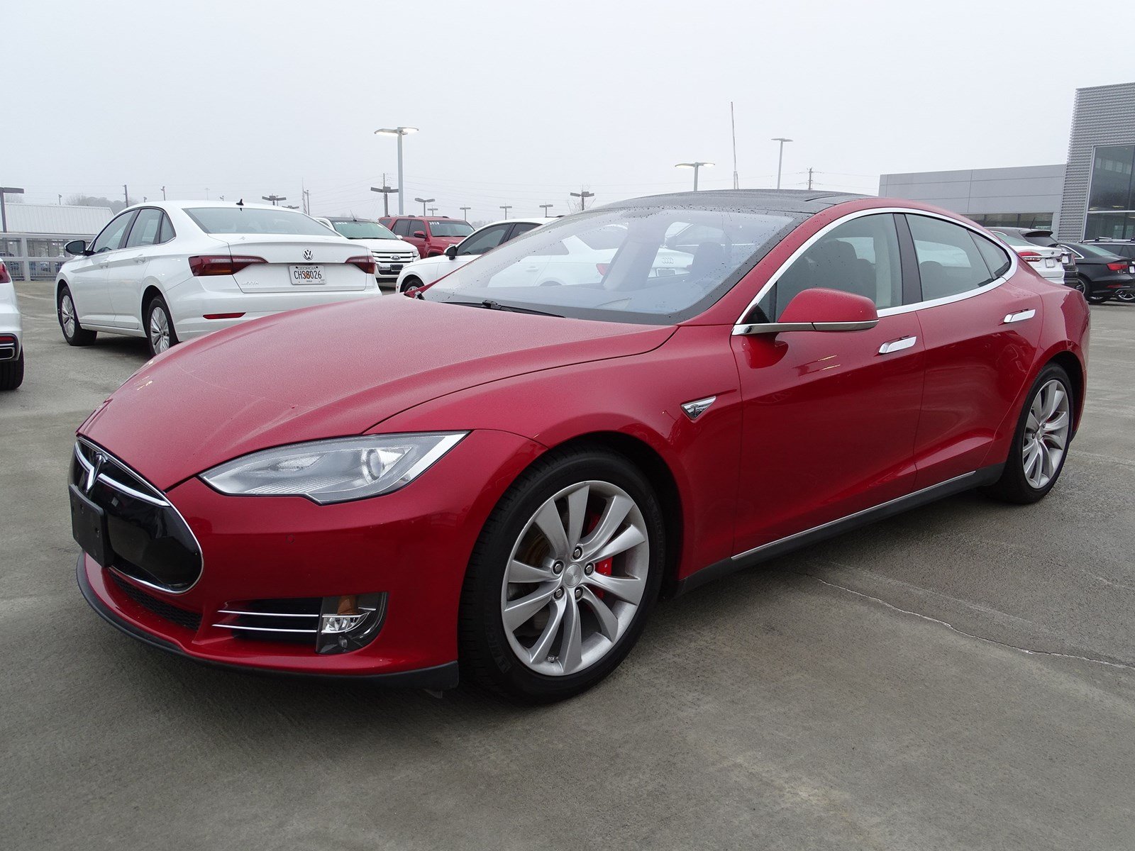 Tesla model s p85