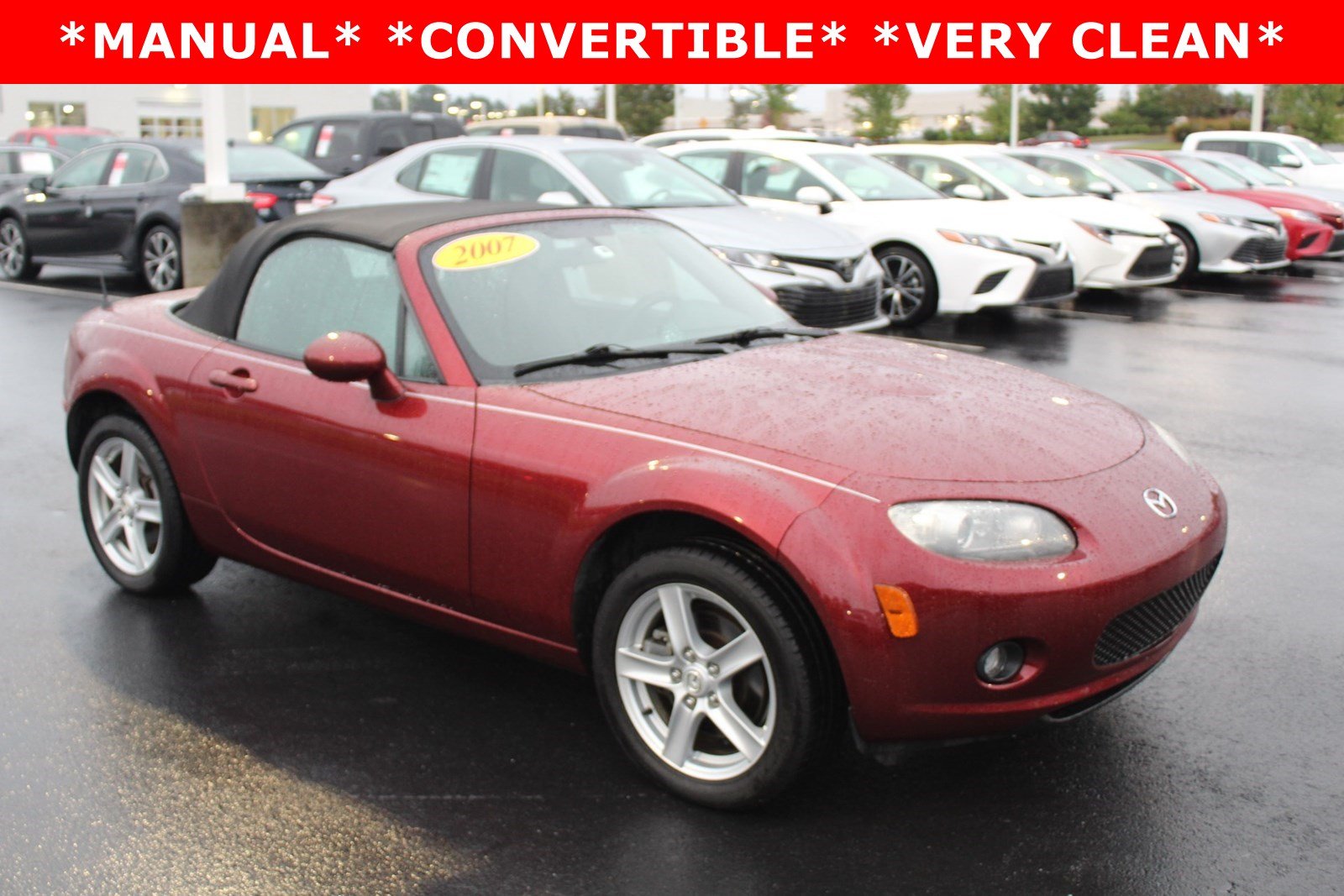 Pre-Owned 2007 Mazda MX-5 Miata Sport Convertible in Macon #U789027B ...