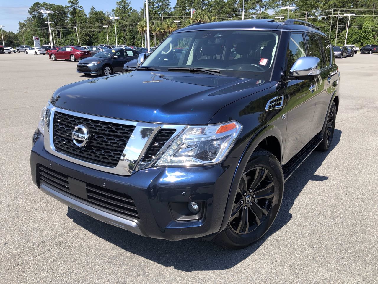 Pre-Owned 2019 Nissan Armada Platinum Sport Utility in Valdsota #PC8529 ...