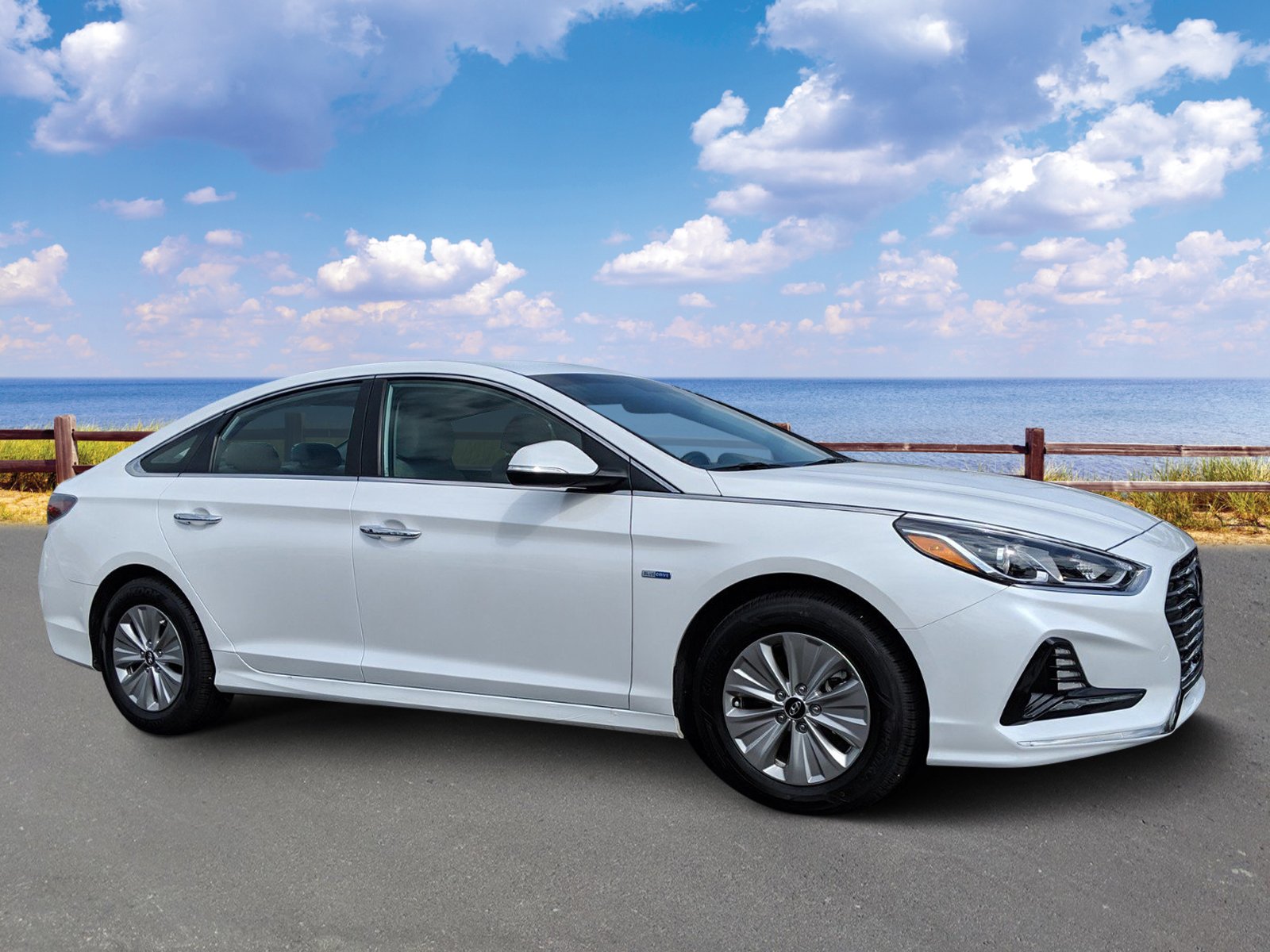 Pre-owned 2019 Hyundai Sonata Hybrid Se 4d Sedan In Beaufort #p091584 