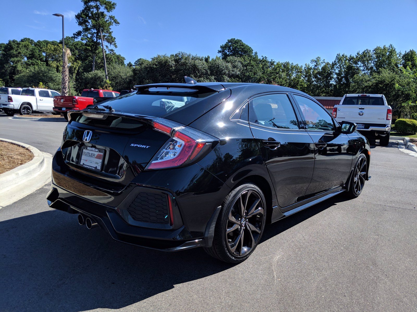 Pre-Owned 2018 Honda Civic Sport 4D Hatchback in Beaufort #T234053 ...